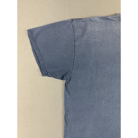 Rare Vintage Y2K Nike Swoosh Faded Thrashed Navy Blue XL Shirts Sports Hype Gym - Picture 8 of 13